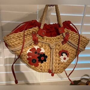 Francisco Biasia Straw Tote